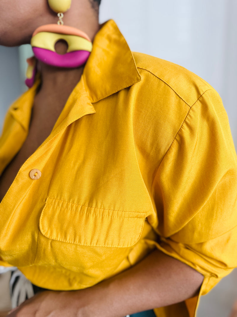 The Mustard Button Up (M)