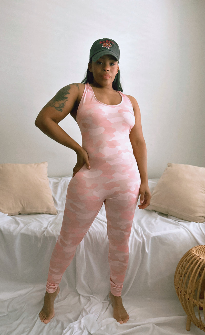 The Pink Army Jumpsuit (M)