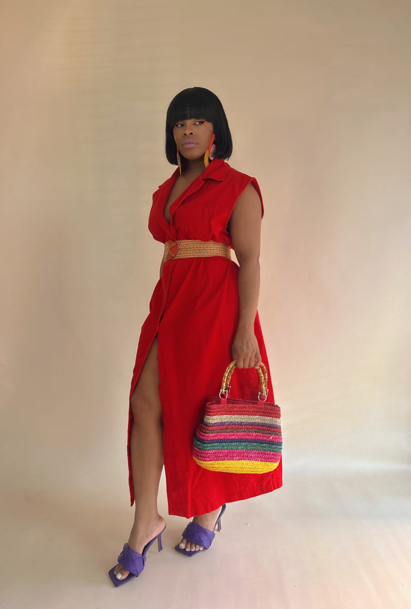 The Red Dress/Duster (2X)