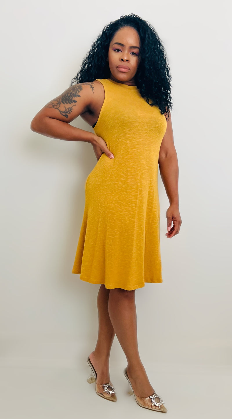 The Mustard Dress (M)