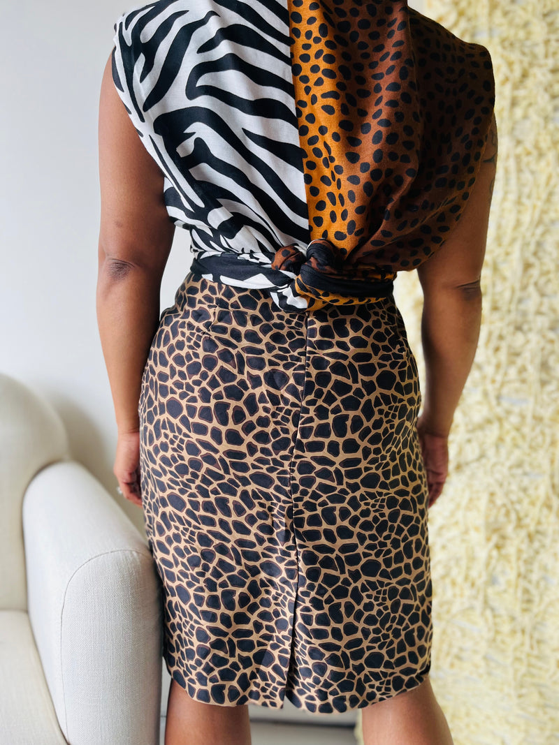 The Cheetah Skirt (S)