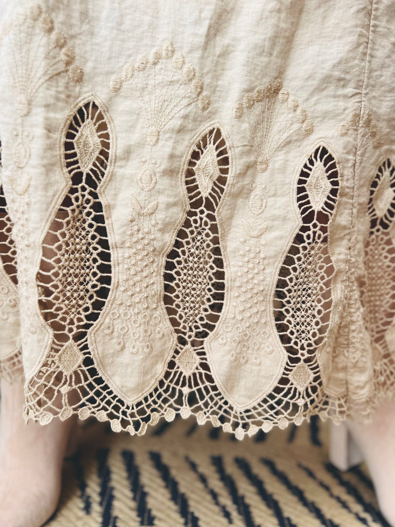 The Laced Design Skirt (8/10)