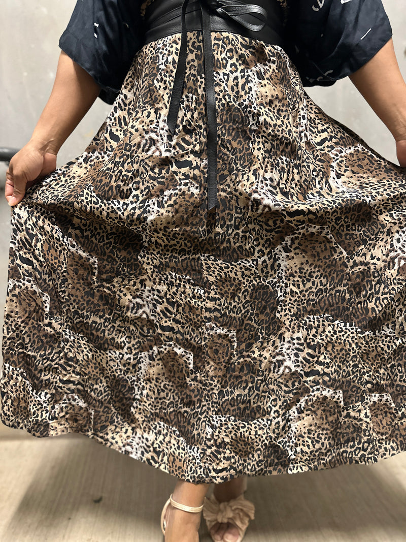 The Smooth Cheetah Skirt